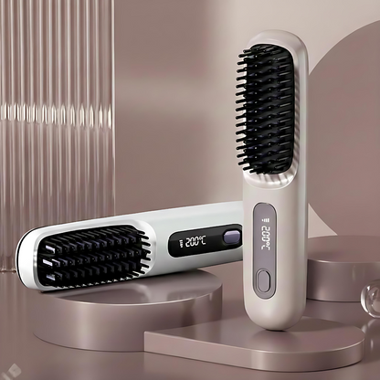 Sleeking Brush™ – Wireless Straightening Brush