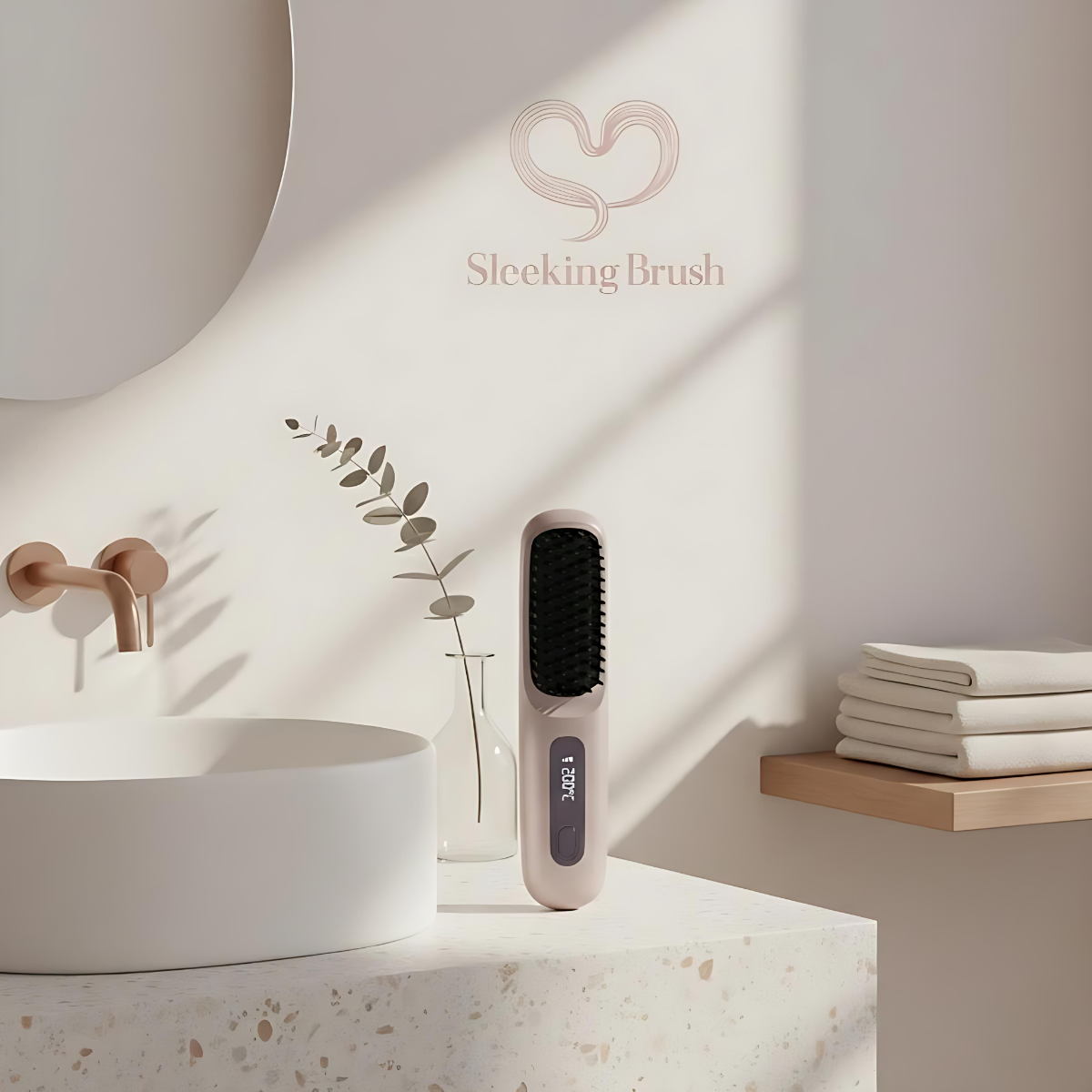 Sleeking Brush™ – Wireless Straightening Brush