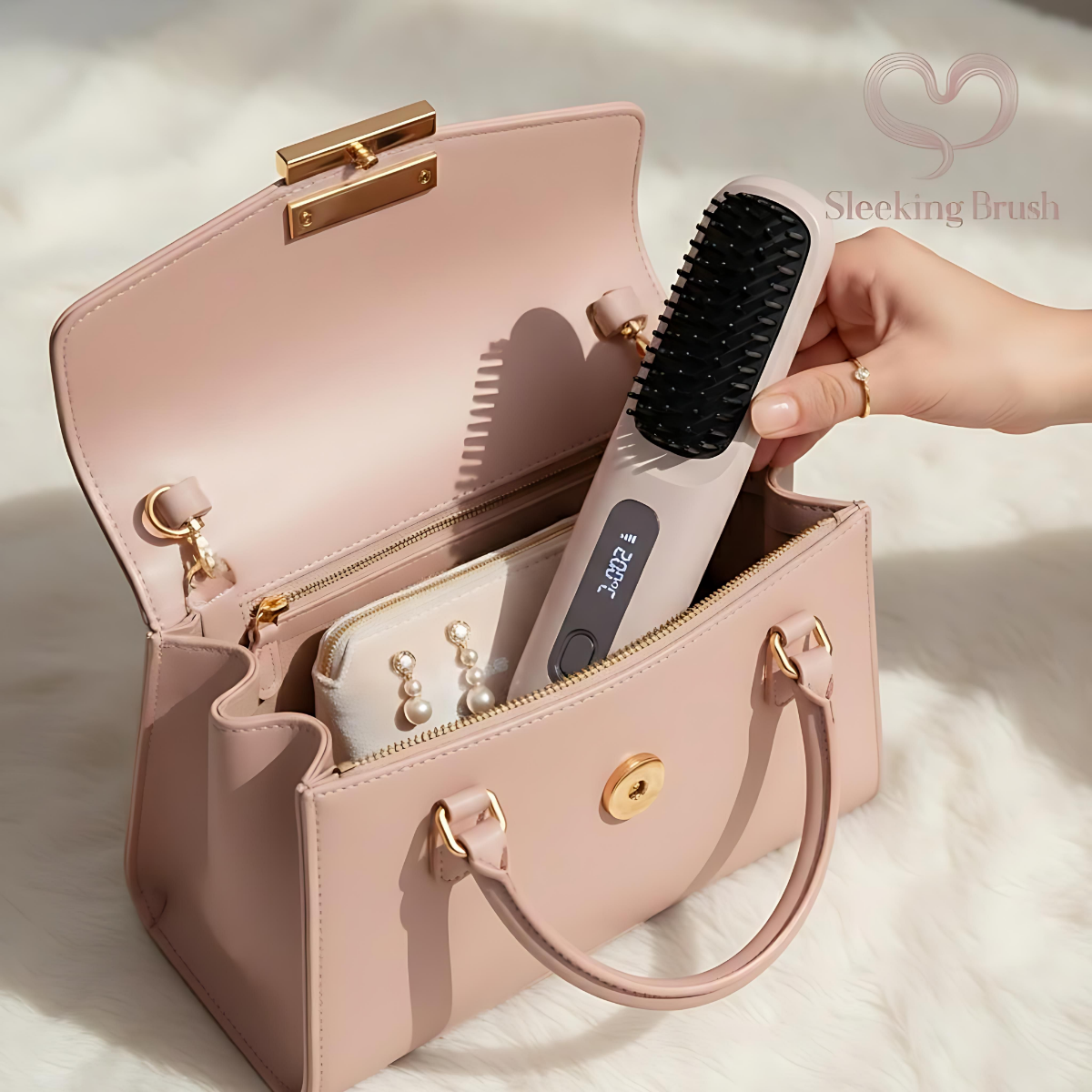 Sleeking Brush™ – Wireless Straightening Brush