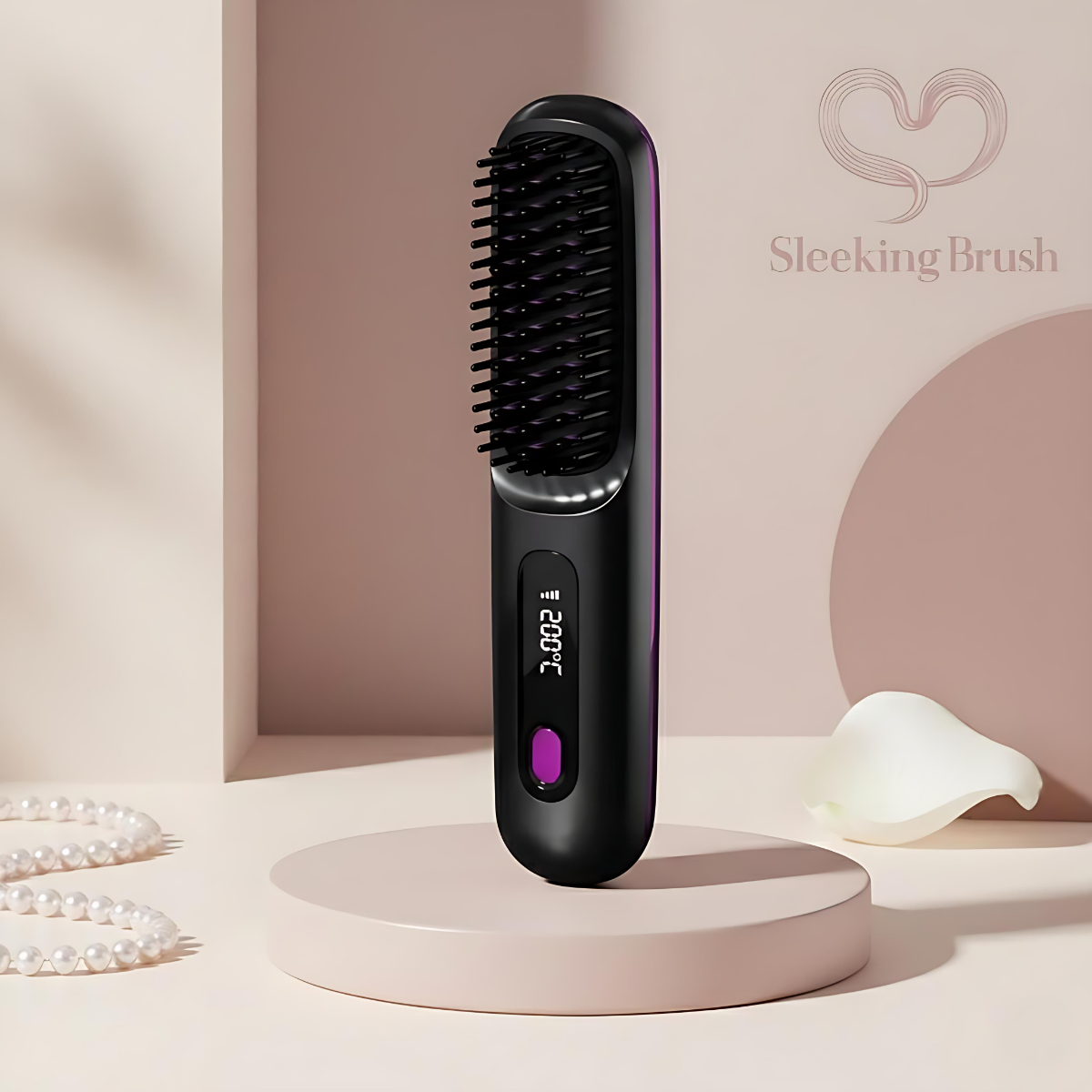 Sleeking Brush™ – Wireless Straightening Brush