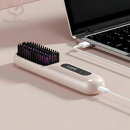 Sleeking Brush™ – Wireless Straightening Brush